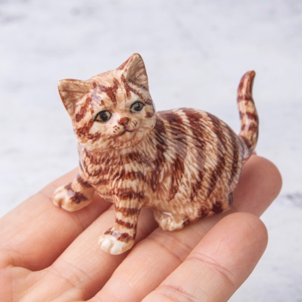 미니어처 고양이 인형 58-2 냥이 반려묘 도자기인형 오비츠11 넨도로이드