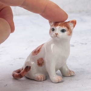 미니어처 고양이 인형 58-1 냥이 반려묘 도자기인형 오비츠11 넨도로이드