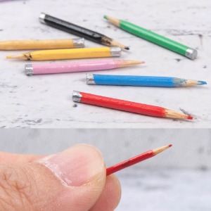 미니어처 색연필 연필 미니어쳐 오비츠11 돌하우스꾸미기